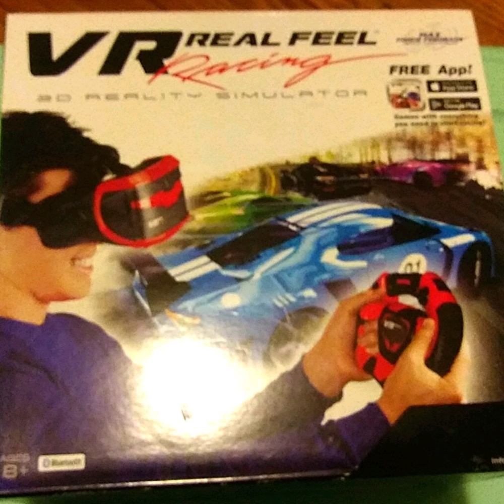 VR REAL FEEL Racing with steering wheel